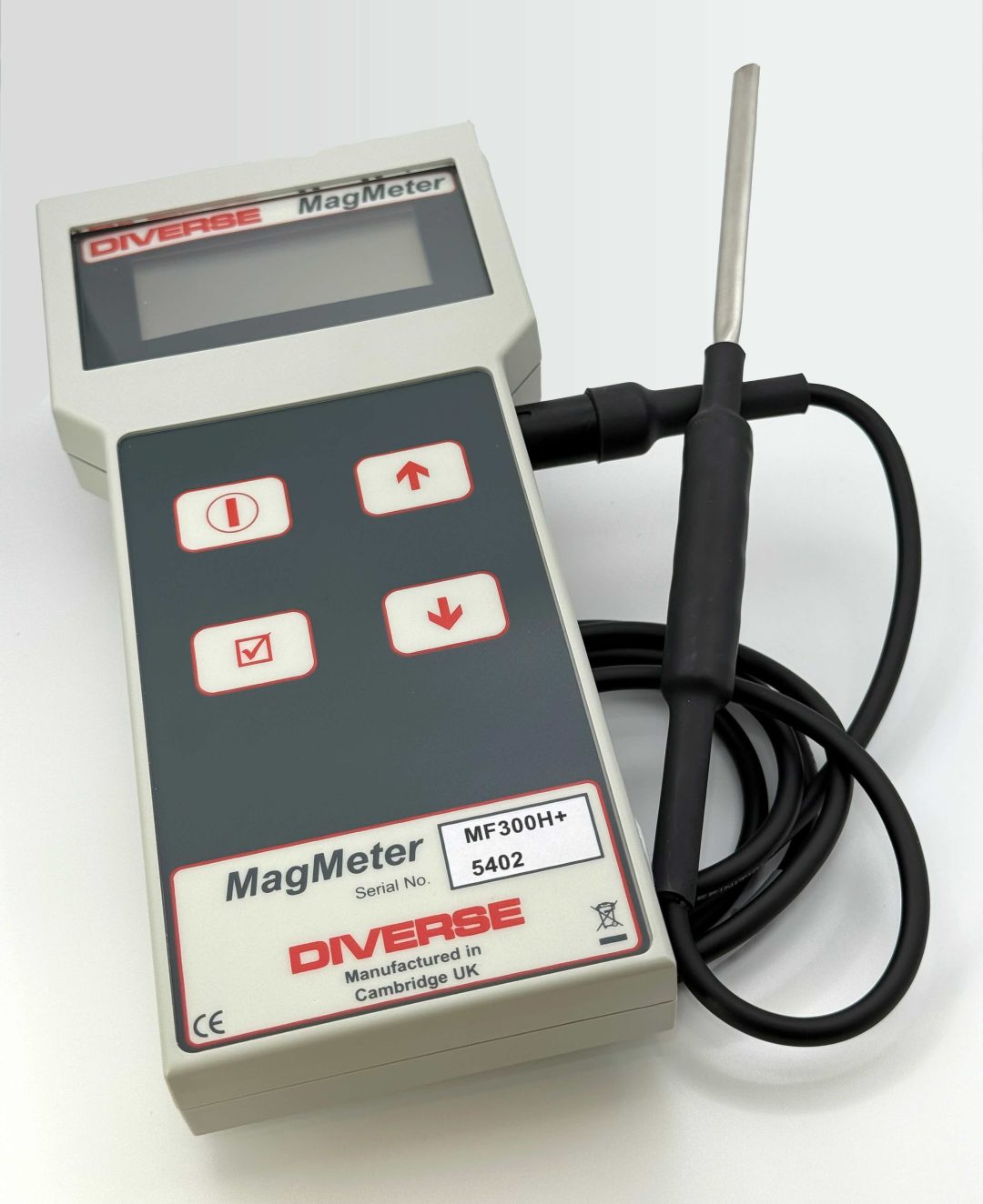 Magmeter MF300H+ Magnetic Field meter - Diverse Technologies